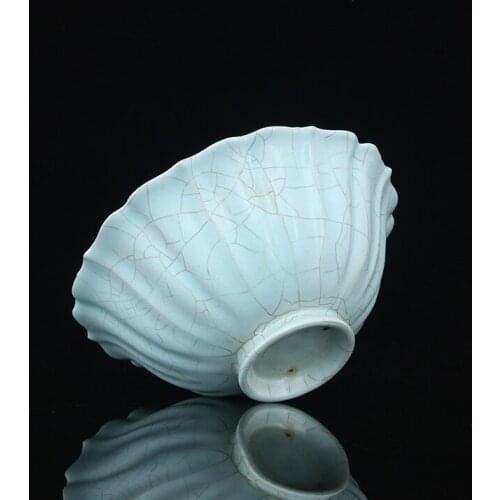 2 Antique SongDynasty porcelain bowl,Sky blue glazed bowl,Hand-painted crafts,Decoration,Collection&Adornment,Free shipping