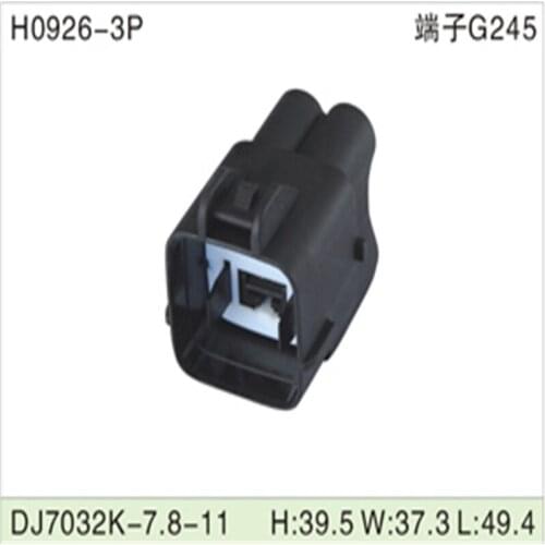 Free shipping 500pcs DJ7032K-7.8-11 7.8mm 3Pin AMP Car Electrical Wire Connectors for VW,BMW,Audi,Toyota,NISSAN AND other