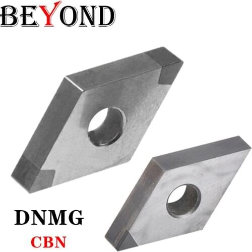 BEYOND 1pcs Diamond Boron Nitride DNMG DNMG1104 DNMG1504/06 DNMG110404/08 DNMG150408 DNMG150608 CBN Lathe Cutter