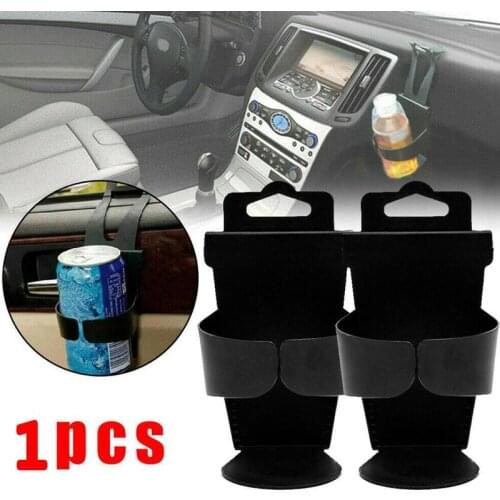 Black Universal Vehicle Truck Car Door Mount Drink Bottle Cup Holder