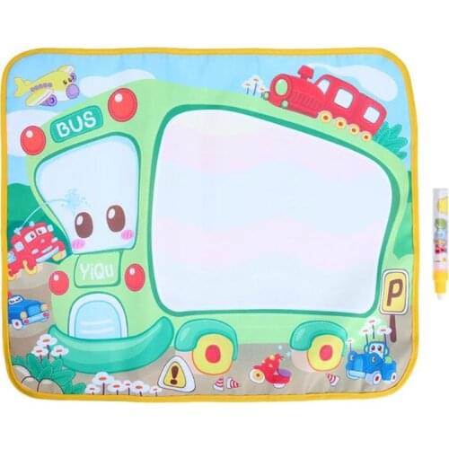 Hot sale Drawing Water Canvas Blanket+Graffiti Pen Painting Doodle Board Baby Learning Toys Gifts Drawing развивающие игрушки