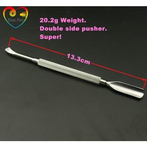 EasyNail Super! 5PCS Nail File Cuticle Spoon Remover Manicure Trimmer Cuticle Pusher Stainless Steel Nail Tools
