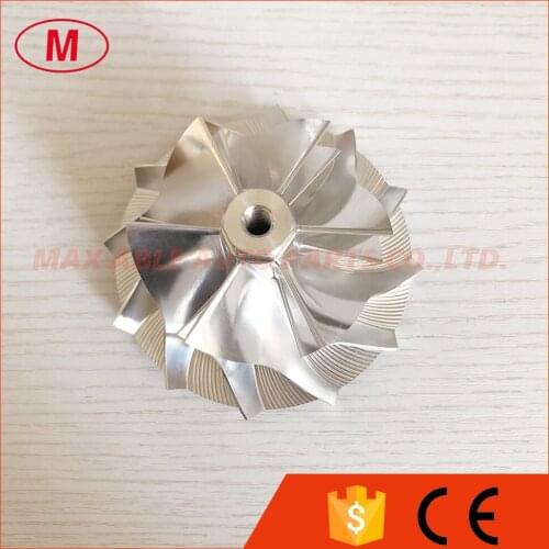 GT3788 449521-0026 63.42/88.25mm 6+6 blades high performance turbo milling/aluminum 2618/billet compressor wheel for Chevy 6.6L