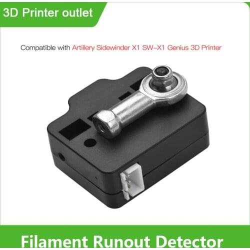 Artillery Filament Detection Module Filament Run-Out Detector Sensor Compatible Artillery Sidewinder X1 SW-X1 Genius 3D Printer
