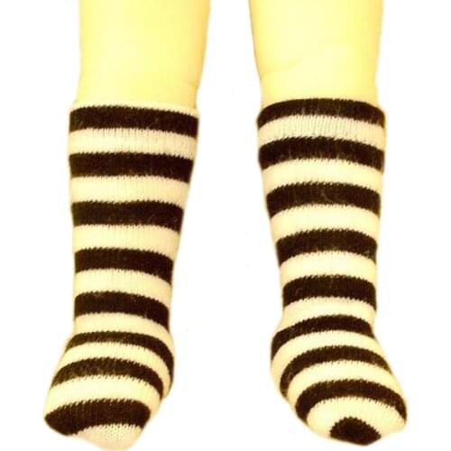 [wamami] 11# Acc Black Stripes Socks/Stockings 1/6 SD BJD Doll Dollfie