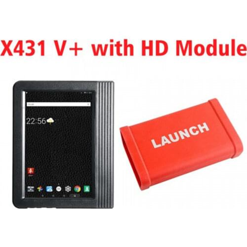 Full System Launch X431 V+ Tablet Global Version With X431 Heavy Duty Module Work On Truck
