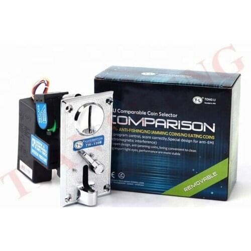 Advanced Zinc alloy Front Entry Single Coin Selector TW-130B Coin Acceptor for Vending Machines Arcade MAME Game Cabinets