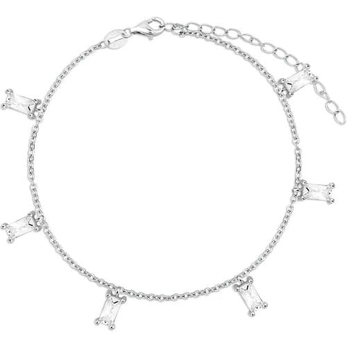 DARK DIAMOND-Clio bracelet in 925 sterling silver or 18K gold plated