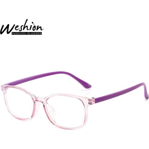 2021 Children Candy Color Glasses Frame Kids Cheap Anti-blue Light Eyeglasses Boys Girls Optic Square Cellphone Eyewear UV400