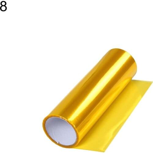 30x120cm Auto Car Headlight Fog Light Tint Change Color Film Sticker Decor