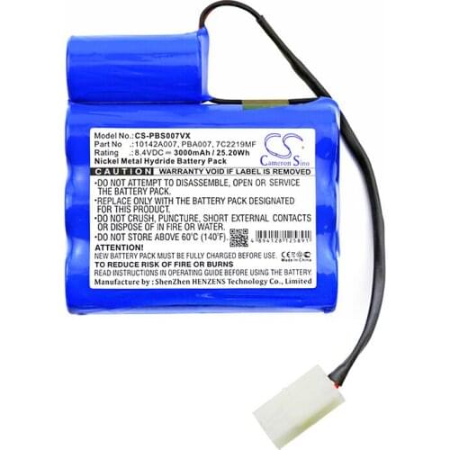 Cameron sino 3000mah battery for MTC 3937 MEGATECH for POOL BLASTER MAX Swimming Pool 10142A007 7C2219MF PBA007 Vacuum Battery