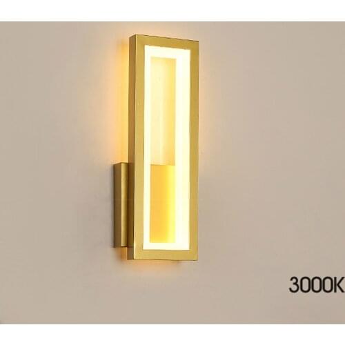 Aluminum LED Wall Lights For Bedside Stairway Wall Lamps Kitchen Gallery Office Living Room Restaurant Indoor Home Fixtures