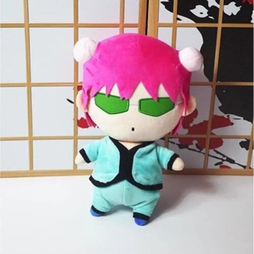 Anime Plush Doll The Disastrous Life of Saiki Kusuo Cosplay Saiki Kusuo Plush Cushion Throw Toy Doll Gift Pillow