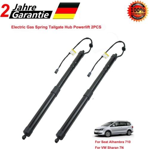 AP01 2 Pcs Electric Tailgate Gas Struts For Seat Alhambra (7N) Volkswagen Sharan (7N) 7N0827851E 1.4 TSI 2.0 TDI 2010