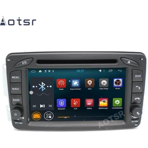 AOTSR Android Car Radio Coche For Mercedes Benz W203 W209 W463 Auto GPS Navigation DSP Autostereo Multimedia Player 2 Din Unit