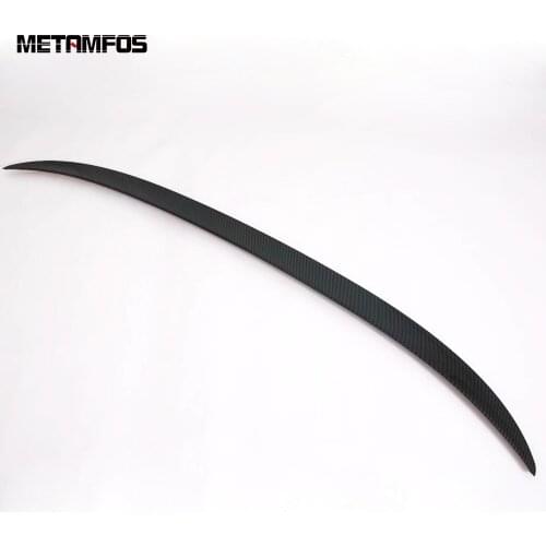 Car Accessories For Toyota Avalon 2019 2020 Exterior Carbon Fiber Rear Trunk Wing Streamer Spoiler Strip Sopiler Molding Trim