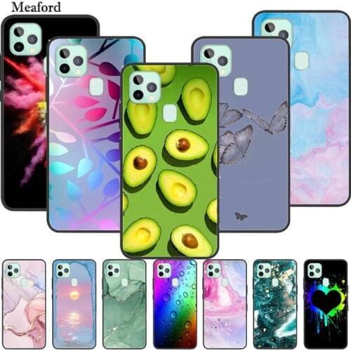 For Oukitel C21 Case Luxury Silicone TPU Soft Cover Phone Case for Oukitel C22 Case C 21 Shockproof Cute TPU Bumper Funda Coque