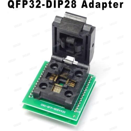 Chip Programmer TQFP32 QFP32 LQFP32 TO DIP28 Adapter Socket Support ATMEGA8 Series For TL866A TL866CS