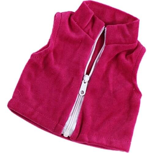 For 18" AG American Doll Doll Clothes Waistcoat Outfits Dress Up