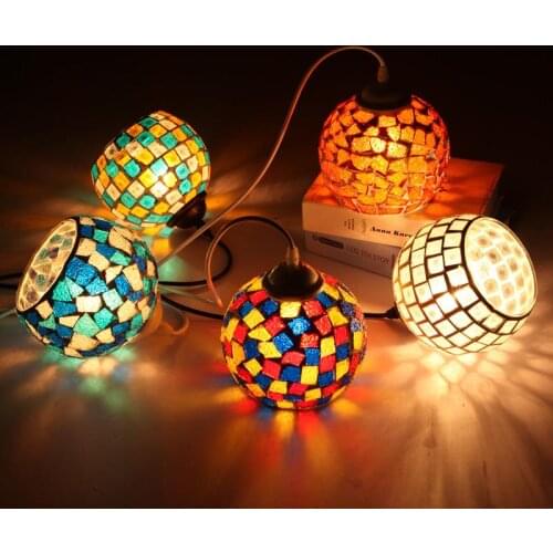 European restaurant pendant lights bar romantic bedside bedroom walkway led lamp living room lighting small pendant lamp DF28