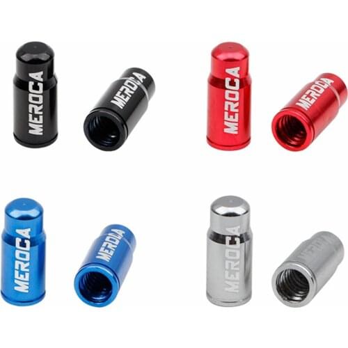 2pcs aluminum alloy bicycle tire valve cap French mouth/beauty mouth valve cap dust cover mountain bike nut bicycle accessories