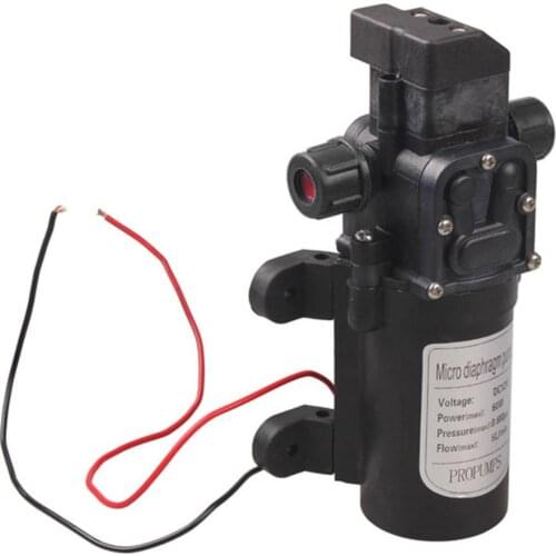 DC 12V 60W High Pressure Micro Diaphragm Water Pump Automatic Switch 5L/min High Pressure Car Washing Spray Water Pump New