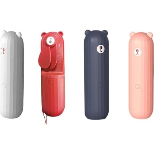 Rechargeable Mini Fan Power Bank Cooling USB Desk Fan Strong Airflow for Office Travel Outdoors