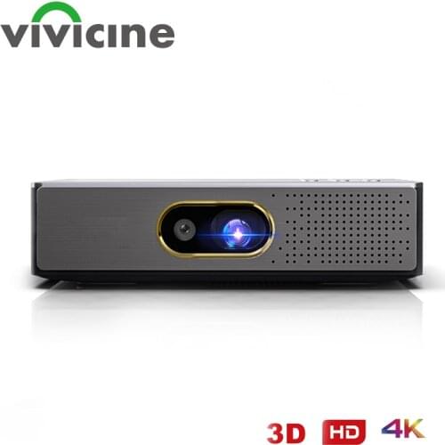 Vivicine P14 Android 9.0 5G Wifi Support 3D 4K Projector,Auto Focus PC Daytime Office Home Theater Video Game Proyector Beamer
