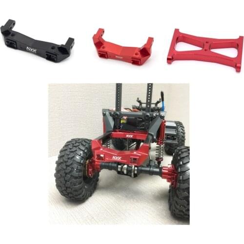 Rc Car Chassis Frame OP Parts Aluminum Bumper Beam Fixed Bracket For 1:10 RC Crawler TRAXXAS TRX-4