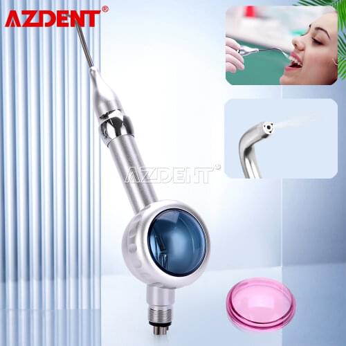 Dental Sandblasting Gun Air Polishing Jet Antisuction Hygiene Handpiece Polisher 2 Holes 4 Holes
