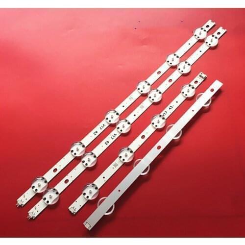 LED strips for LG 43 TV 43UJ639V 43UJ635T 43UJ6350 43UJ6510 43UJ6517 43UJ6519 43UJ651T 43UJ6600 43UJ6620 43UJ6680 NC430DGG