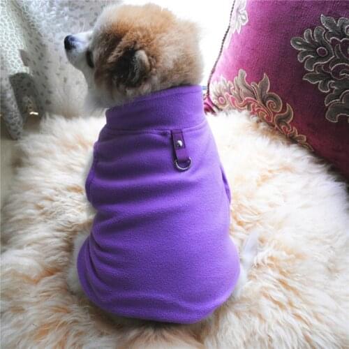 Pet Dog Thickened Warm Vest Breathable Zippers Small Dogs Jackets Fashion Home Pets Autumn Winter Costumes