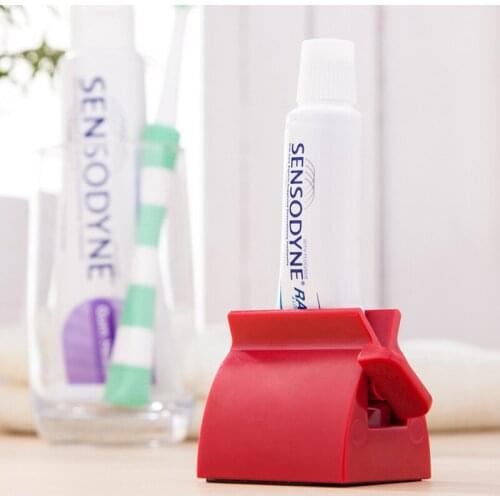 Bathroom Rolling Toothpaste Squeezer Device Multifunctional Manual Facial Cleanser Squeeze Dispenser Tube Clips Accessories Set