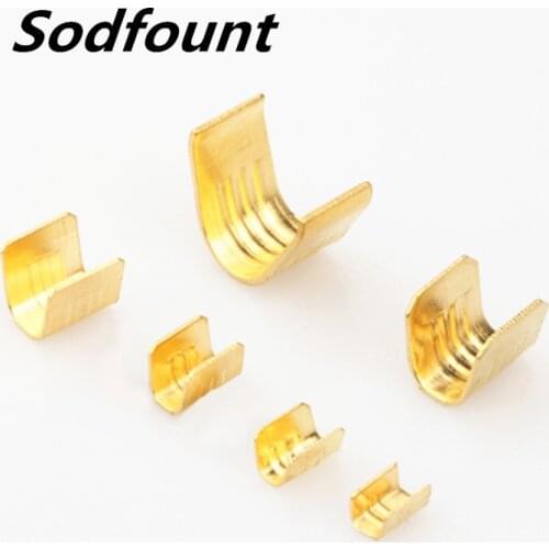 100pcs/lot DJ454TS/T/A/B/C/D U-shaped terminal tab cold inserts connectors / terminal connector cable / wire cable lug,0.2-10mm2
