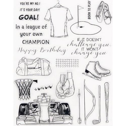 17x22cm Tailors Shop Transparent Seal Clear Stamps Silicone Seal TPR Halloween Christmas Roller Stamps DIY Scrapbooking Card