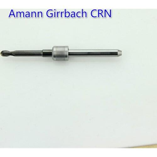 5PCS Amann Girrbach CRN Coating Milling Burs PMMA WAX Blocks Dental CAD CAM Milling Drill Bur Cutter Tool Shank 3mm Lenghth 47mm