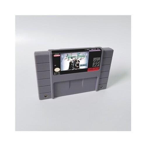 Addams Family - Action Game Card US Version English Language