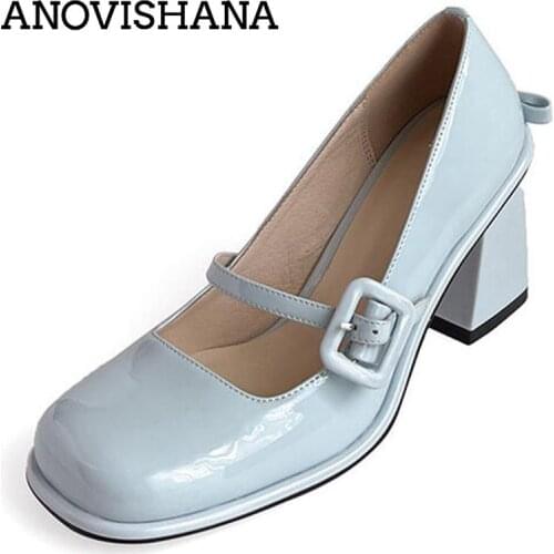 Кожаные туфли-лодочки ANOVISHANA China At AliExpress