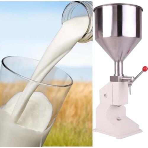 Manual Food Filling Machine Nail Polish Cosmetic Cream Honey Liquid Paste Packaging Equipment Shampoo Juice Filler
