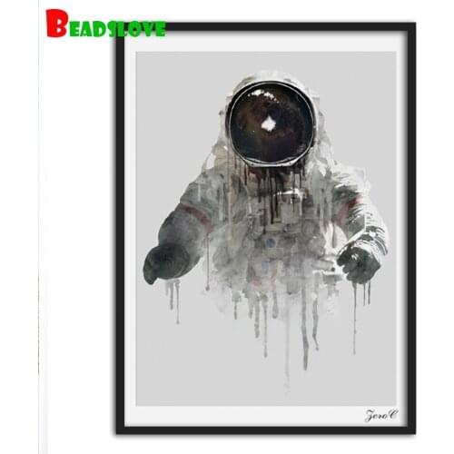Astronaut Full Square Round 5d Diy Diamond Painting Rhinestone Mosaic Custom Photo 3d Embroidery Cross Stitch Kit Diamond Mosaic