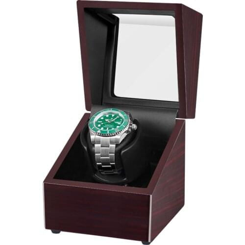 Automatic Watch Winder Ebony Watches Box Jewelry Storage Case Organizer Watches Accessories Ultra-quiet Japanese motor