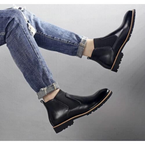 Мужские ботинки челси BJYL China At AliExpress