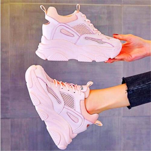 Casual Shoes High Heels Womens Leather Sandals Platform Wedge Fashion Sneaker Ankle Boots Summer Casual Shoes Oxfords