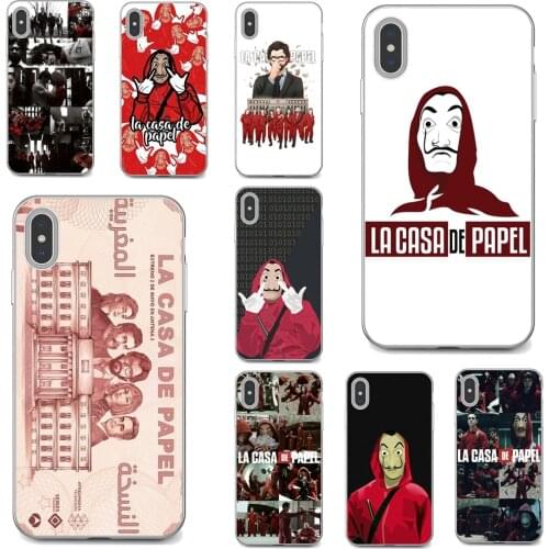 Cover La-Casa-de-papel For Huawei Mate 20 30 40 7 8 9 10 Lite Pro P Smart 2018 2019 Plus G7 G8