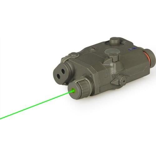 PPT PEQ 15 LA-5 Battery Case Green Laser for Shooting PP20-0025G