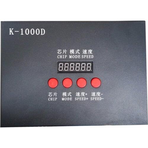K-1000D,off-line LED pixel controller;with address writer function;for standard dmx512 chip/DMX512AP-N/WS2821A/UCS512.etc