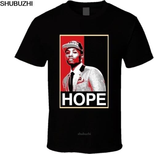 Damian Lillard Portland Basketball Hope T Shirt Cool Casual pride t shirt men Fashion tshirt free shipping funny tops sbz8490
