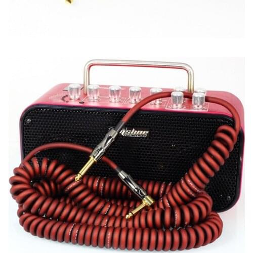 KGR real guitar wire guitar connecting line high quality febrile cord spring wire cable wire plug