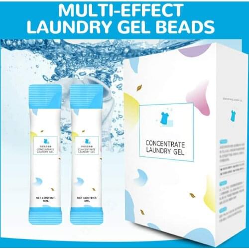 Multi-effect Laundry Gel Beads Lasting Fragrance Antibacterial Underwear Laundry Detergent Concentrated 8 Times Dropshipping
