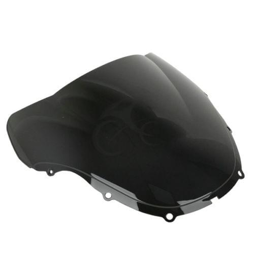 New Black Dual Bubble Windshield Windscreen For Honda CBR 600 F4 1999-2000